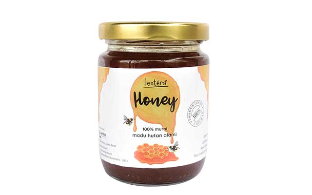 4. Lentera Honey 100 Madu Hutan Alami