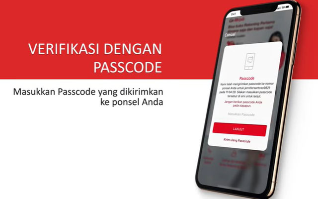 Verifikasi Dengan Passcode