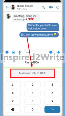 Masukkan PIN Mobile Banking BCA