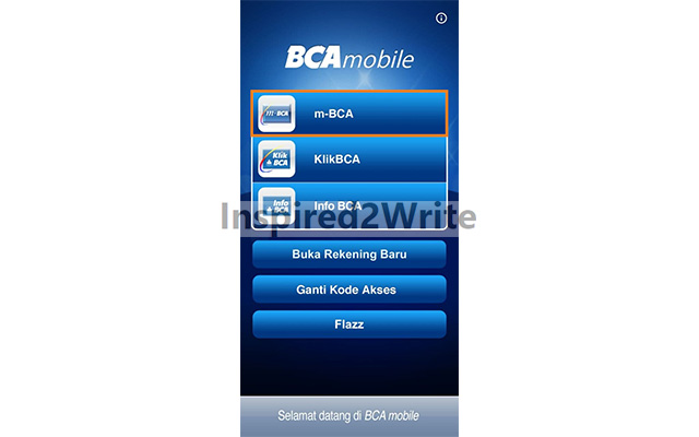 Buka Mobile Banking BCA