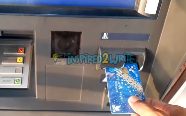 2. Masukkan Kartu ATM