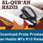 Download Prota Promes Al Quran Hadits MTs K13 Kelas 7 8 9