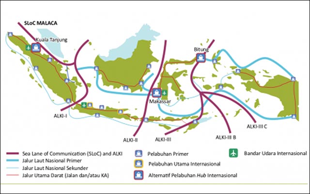 3. Mengelola Alur Laut Kepulauan Indonesia I ALKI II Sebagai Jalur Kapal Niaga