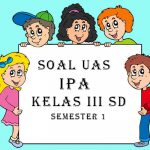 Contoh Soal UAS IPA Kelas 3 SD Semester 1